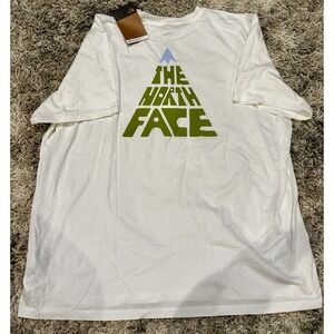 New! Men's North Face Short Sleeve PROUD TEE TNF WHITE/GRANN XXL